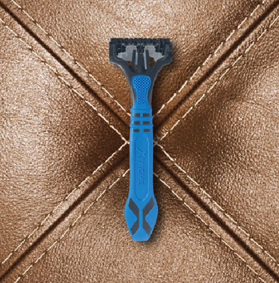 visual brand concept leather