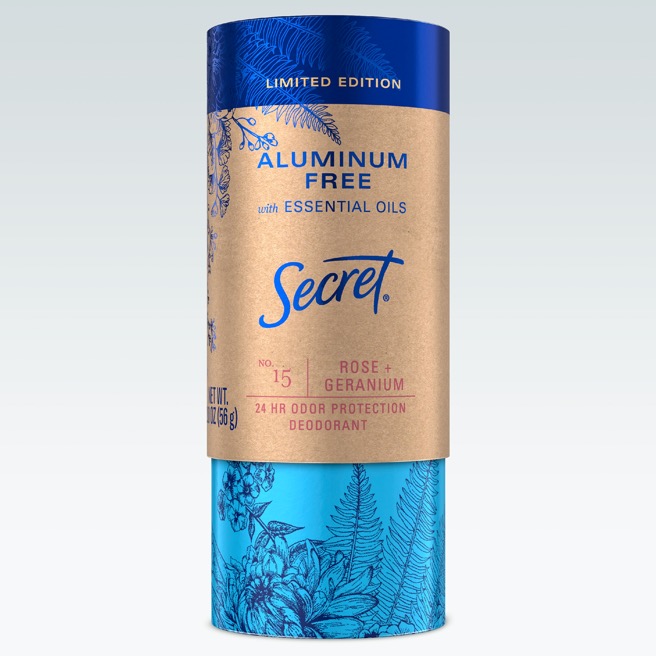 Secret: Sustainable Packaging