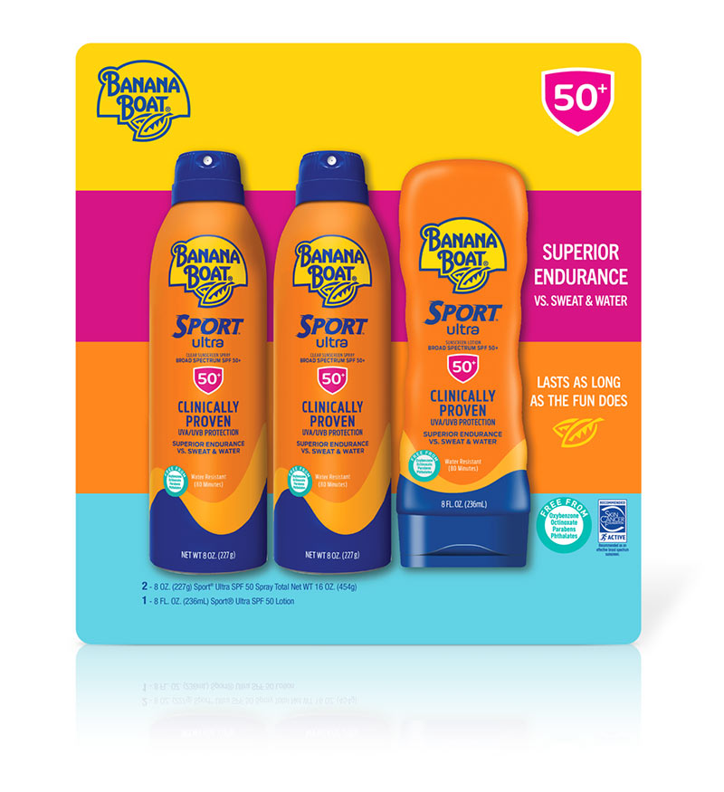 banana boat packaging design