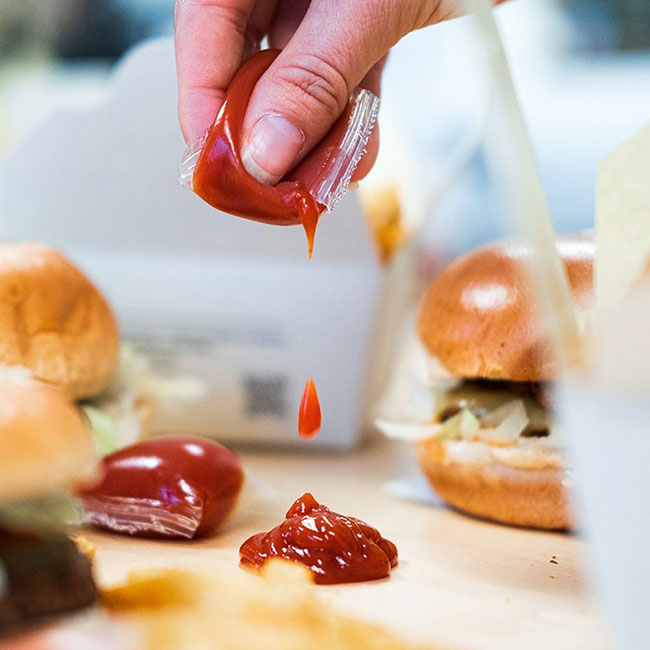 Notpla Compostable Sauce Sachet